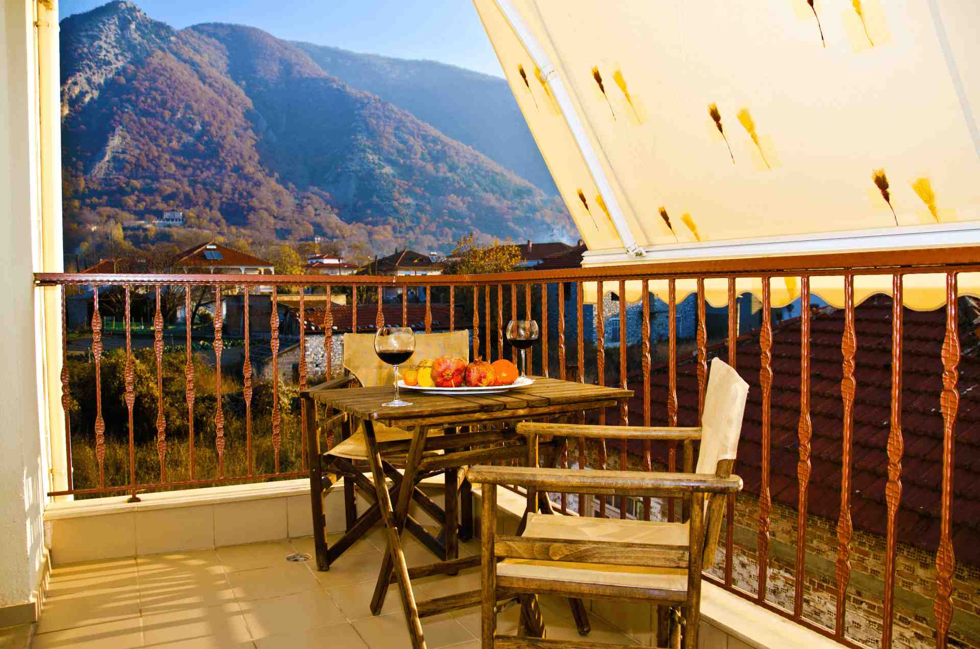 Balcony in Double Room