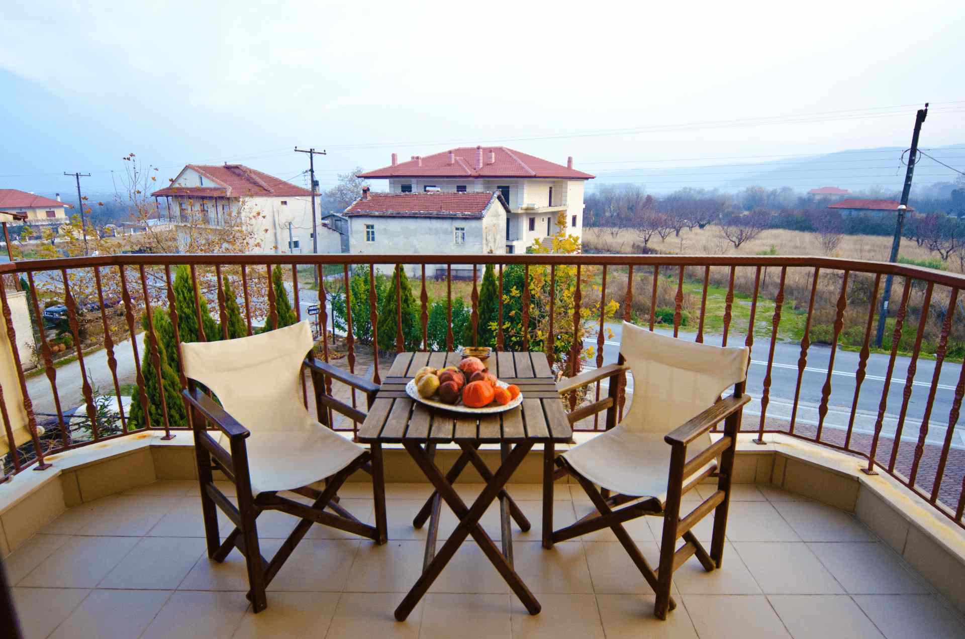 balcony in Triple Rooms